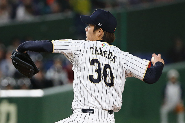 先発のマウンドにあがった武田翔太(福岡ソフトバンク)