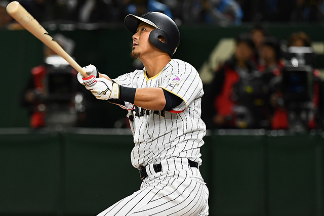 3回裏 中田翔(北海道日本ハム)の本塁打で2点を追加
